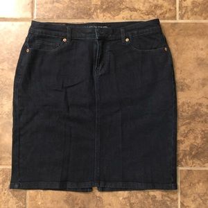 NWOT jean skirt